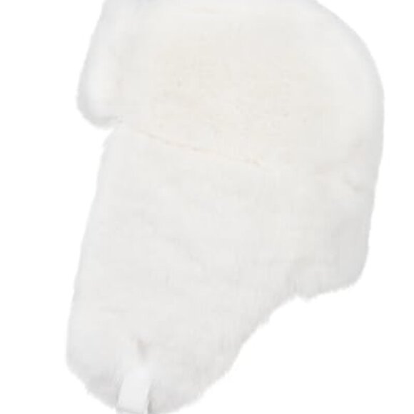 Plush Faux Fur Trapper Hat Windproof Winter Warm Ear Flaps Adjustable main image 4